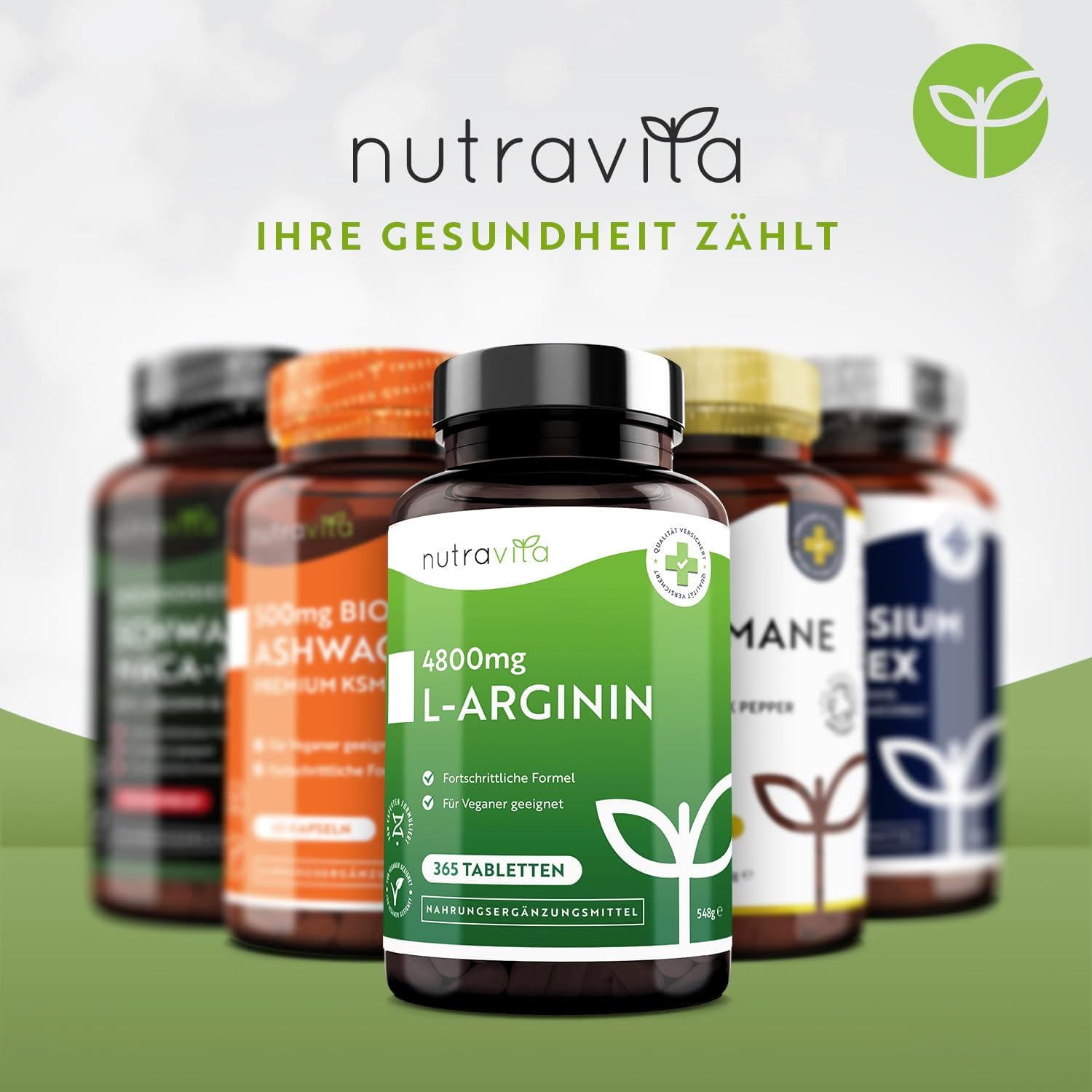 L-Arginin 4800mg 365 Tabletten