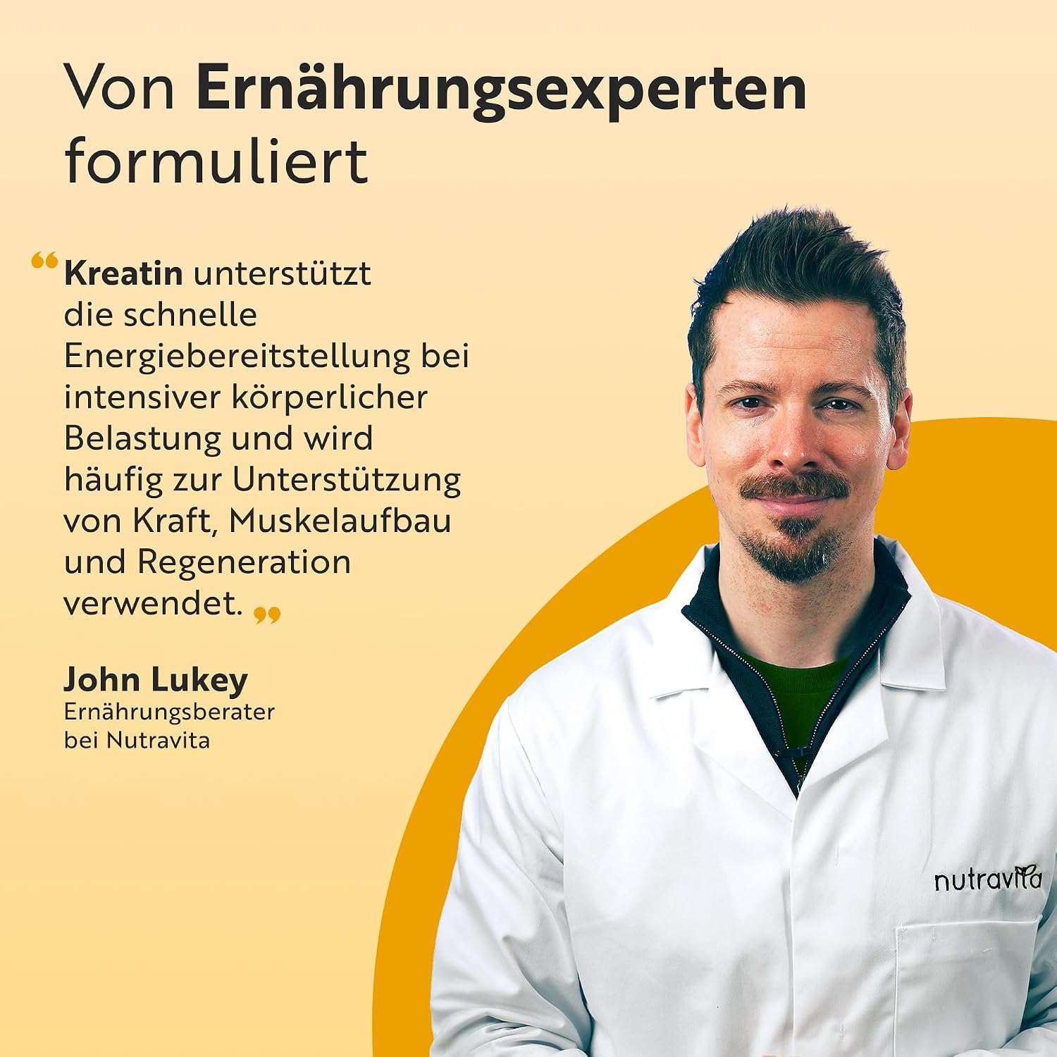 Kreatin-Monohydrat 3000mg mit Magnesium 360mg - 360g Geschmacksneutrales Kreatinpulver - 60 Portionen