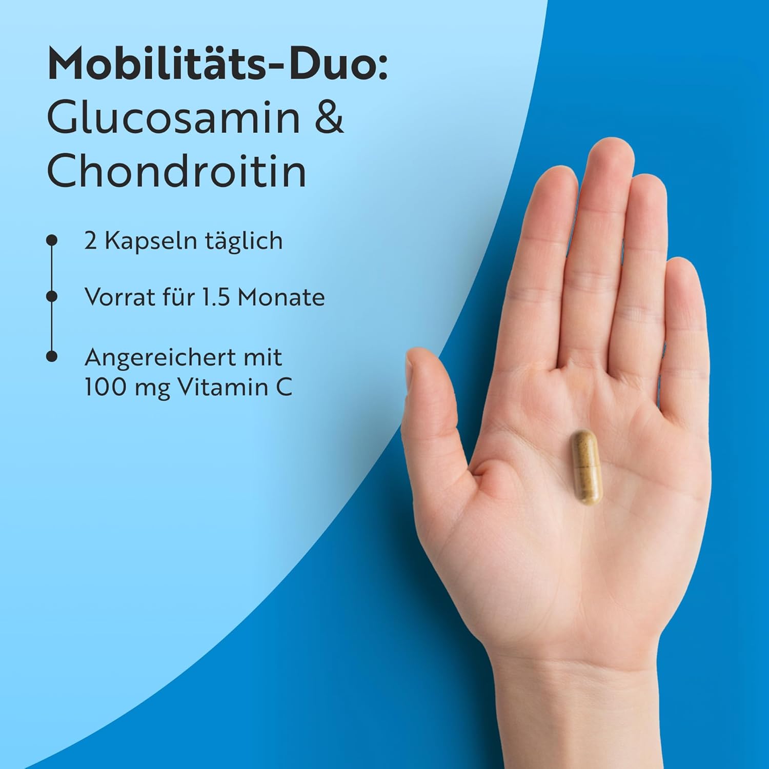 Glucosamin und Chondroitin - 90 Kapseln -