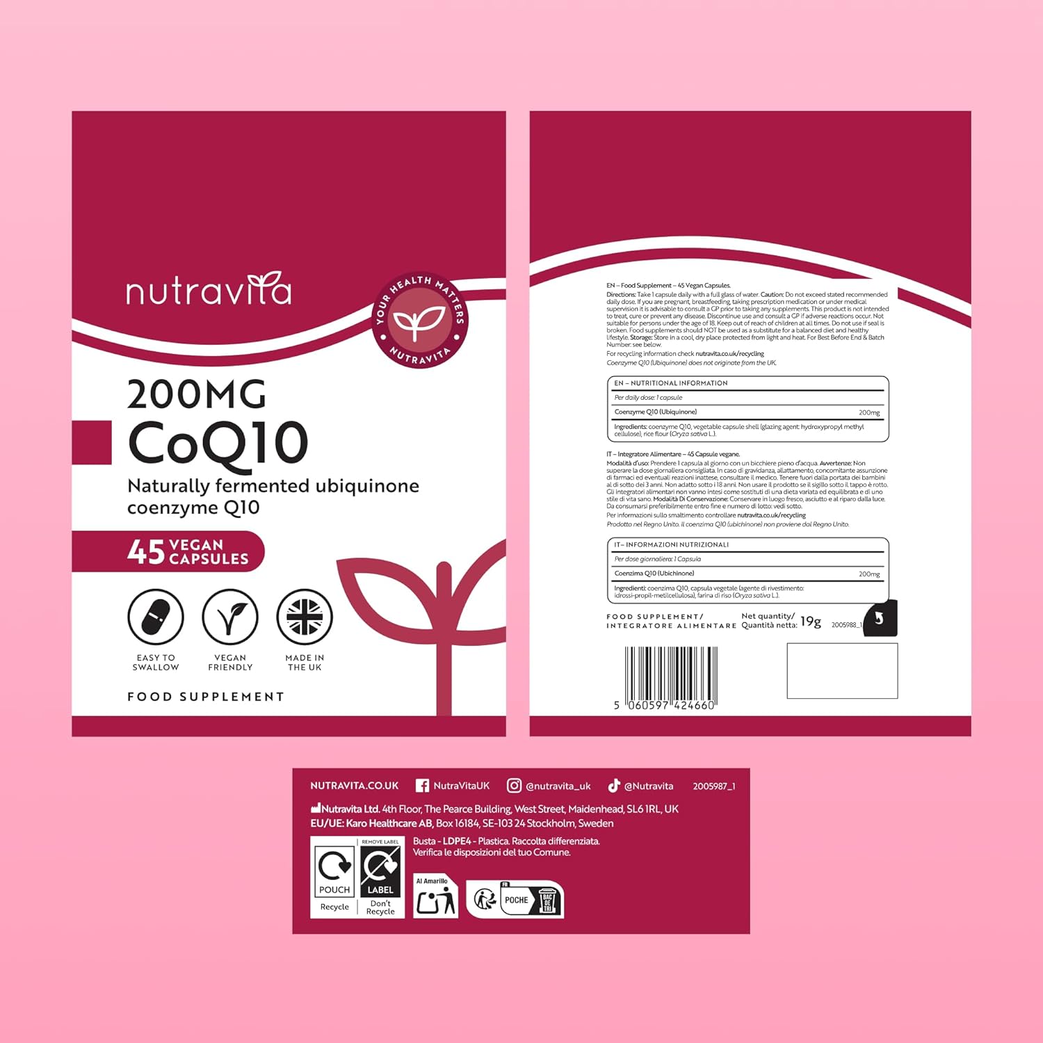 CoQ10 200MG CAPS 45