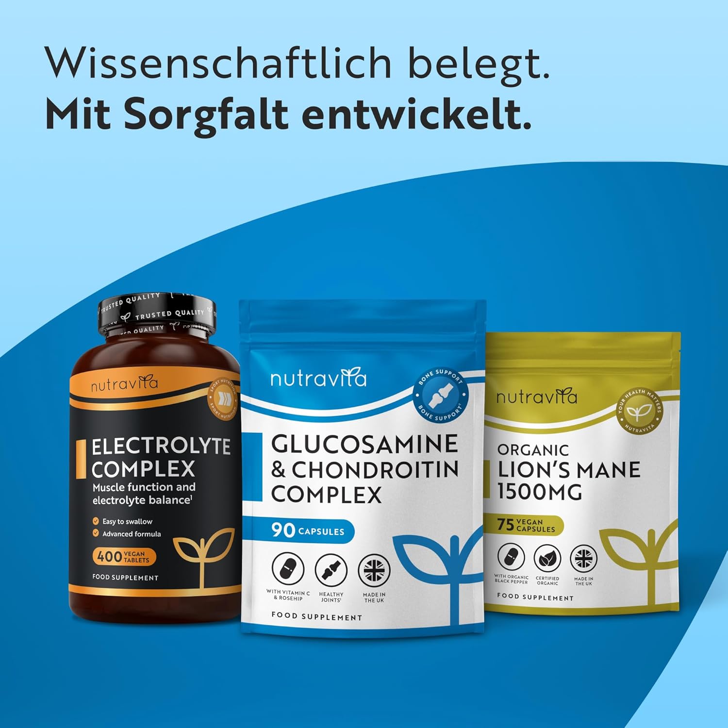 Glucosamin und Chondroitin - 90 Kapseln -