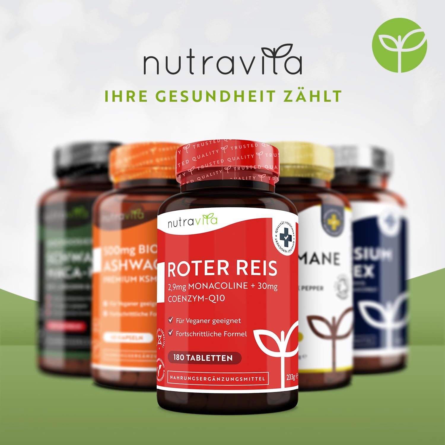 Fermentierter roter Reis 617mg 180 Tabletten