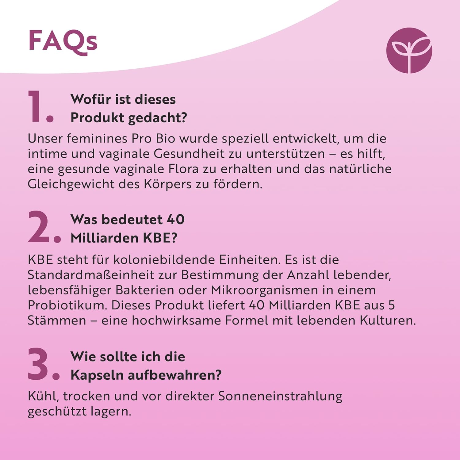 Pro Bio Intima - 60 Kapseln