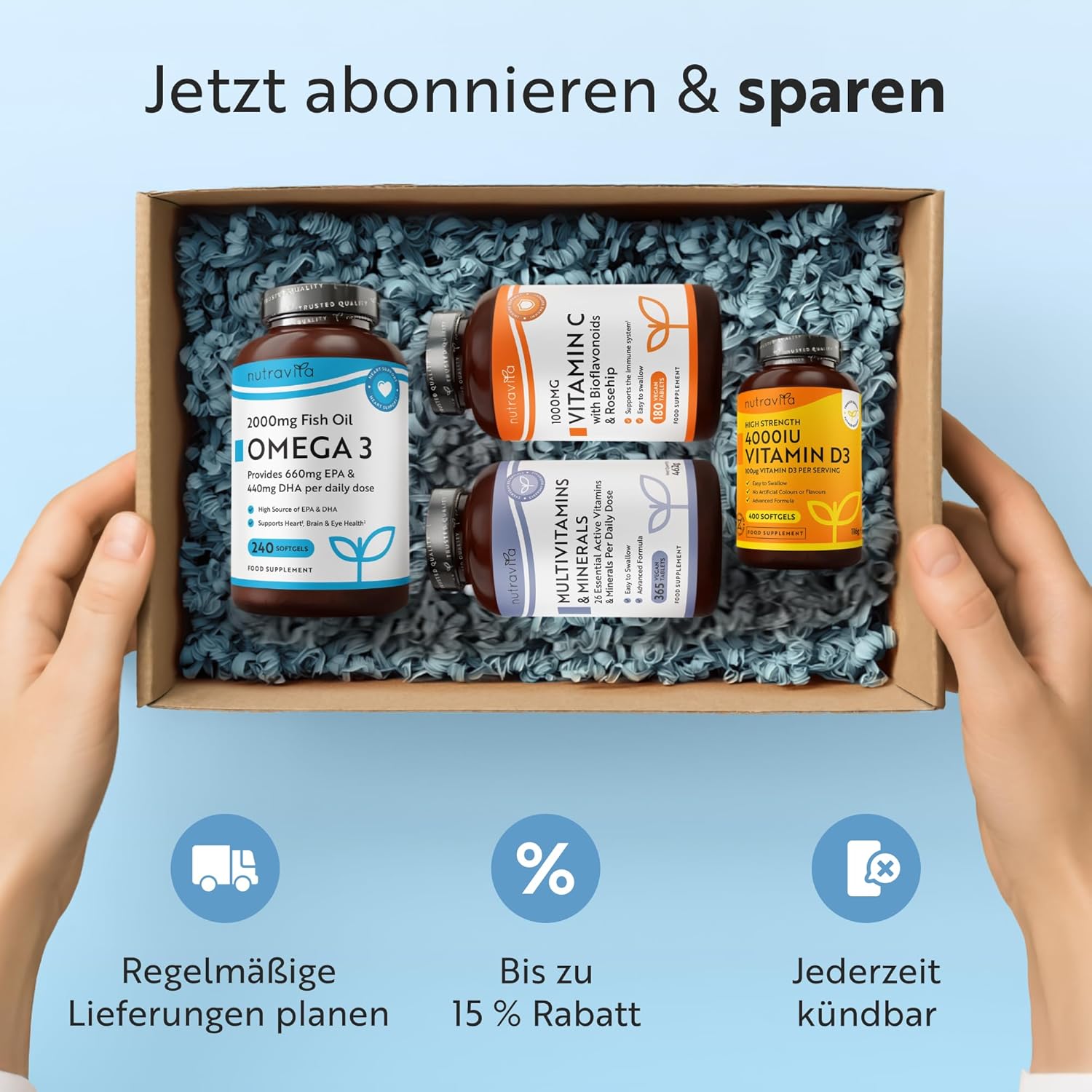 Kalzium Magnesium Zink Kupfer Selen Bor und Vitamin D3 180 Tabletten