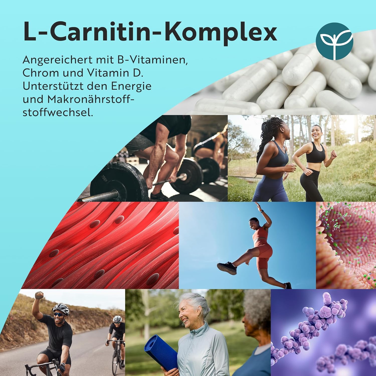 L-Carnitin-Komplex - 150 vegane Kapseln