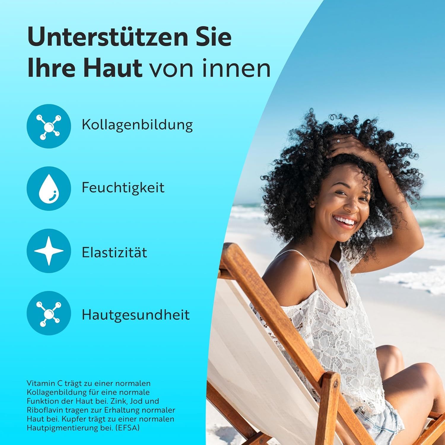 Marine Collagen und Hyaluronsäure Kapseln Hochdosiert 1400mg - Kollagen Hydrolysat Typ I - 120 Tabletten