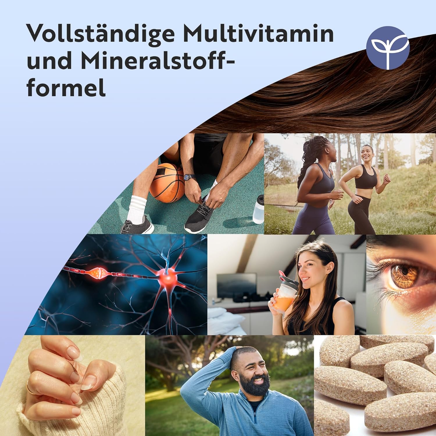 Multivitamin & Mineralien – 90 hochdosierte vegane Tabletten