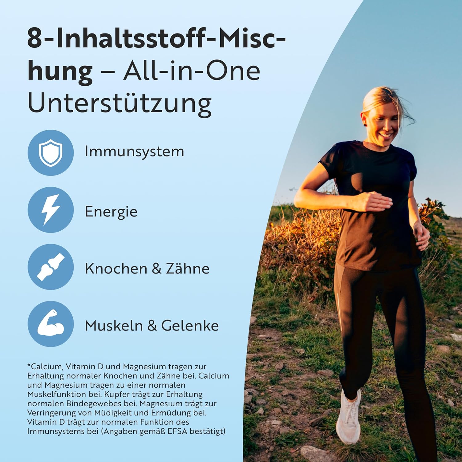 Kalzium Magnesium Zink Kupfer Selen Bor und Vitamin D3 180 Tabletten