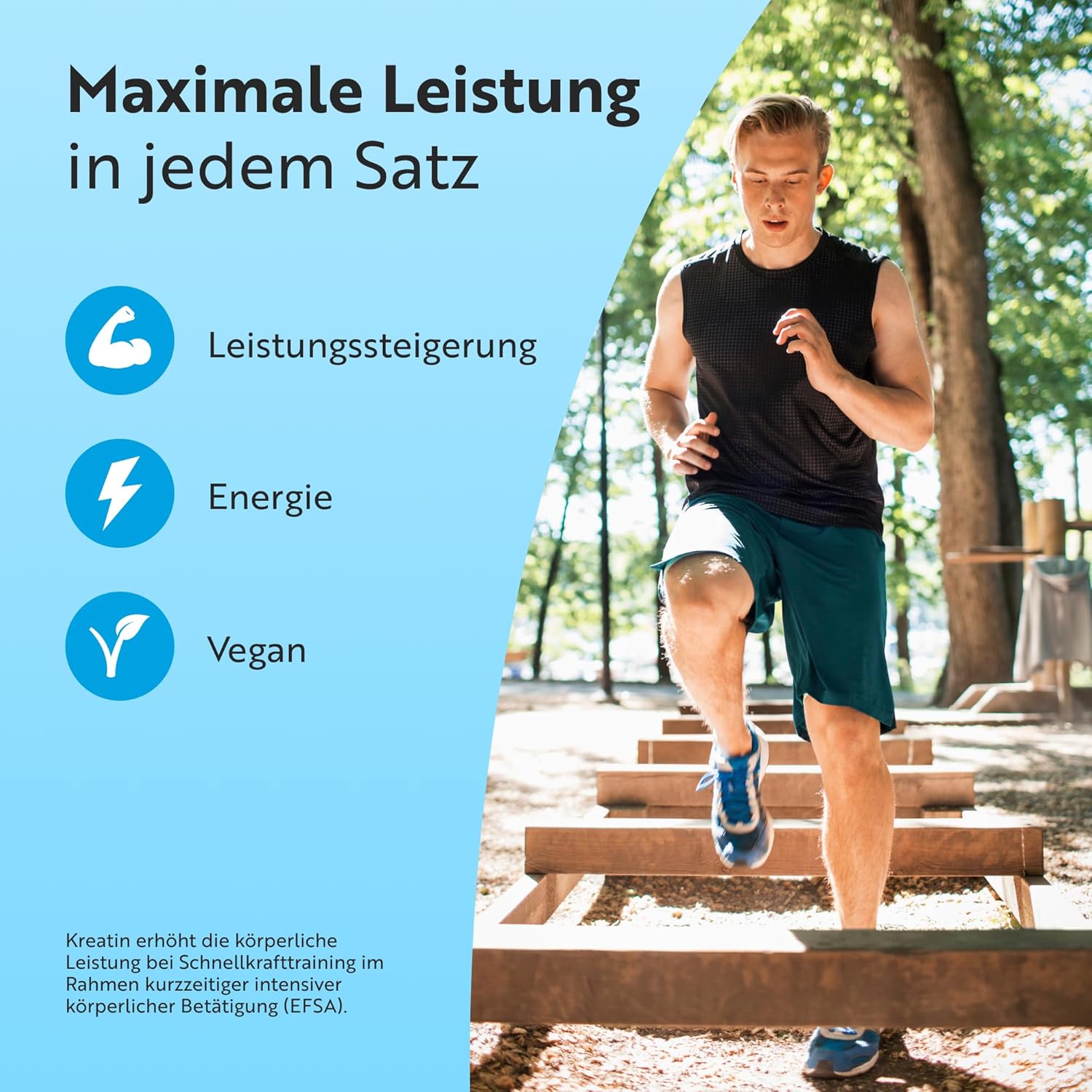 Creatin Monohydrat 3000mg - 300 Kreatin Tabletten