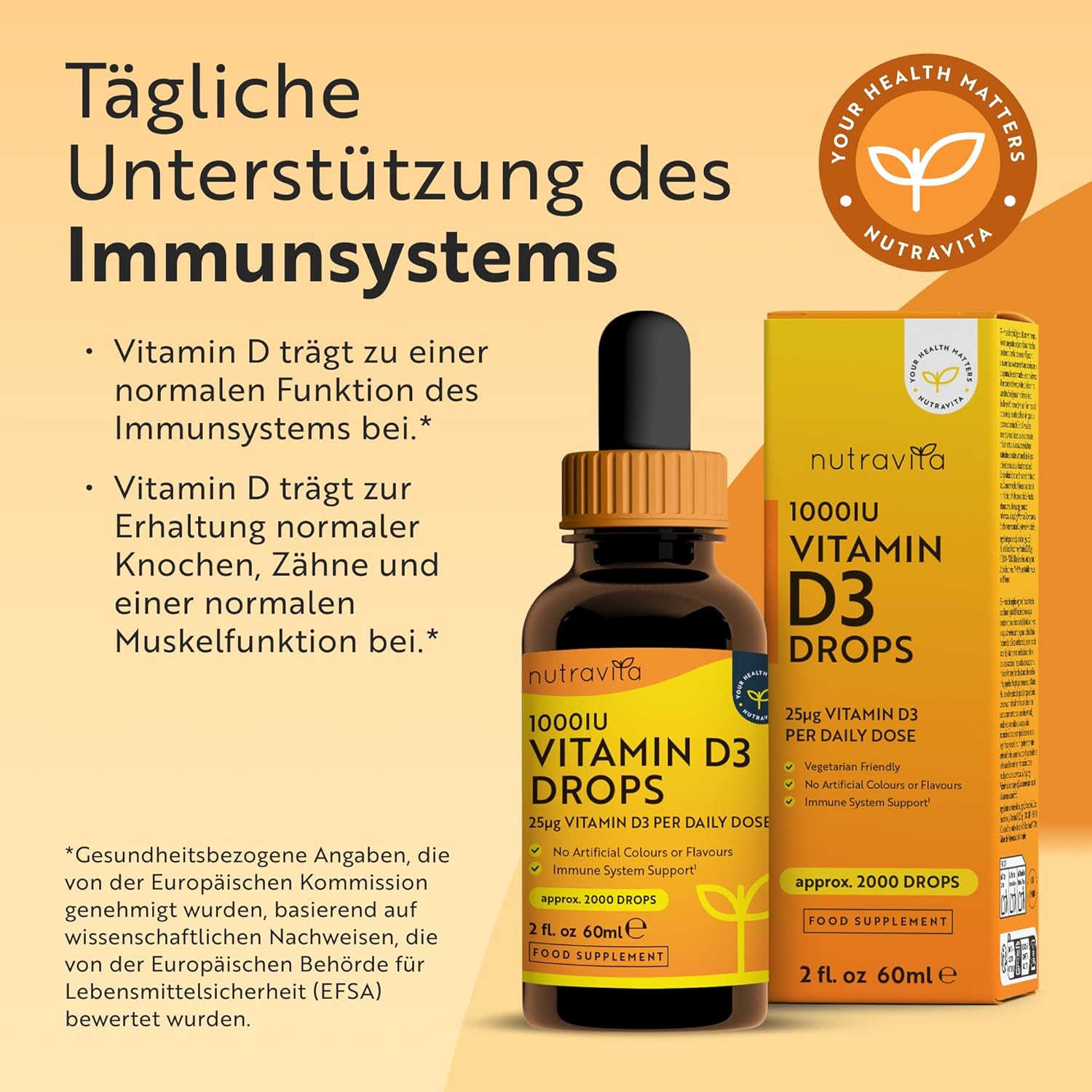 Vitamin D3 *10.000 IE in 10 Tropfen*