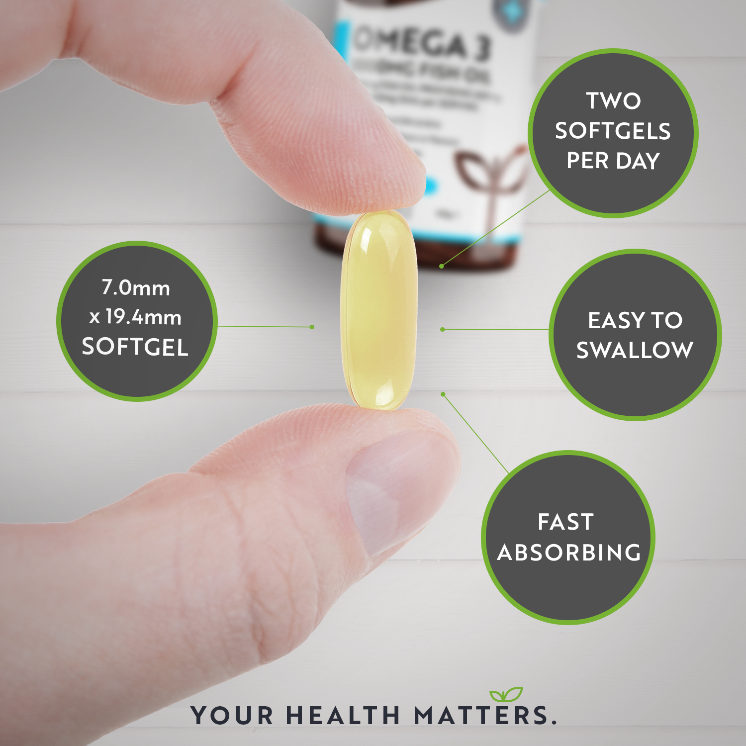 Omega 3 2000mg 240 Weichkapseln