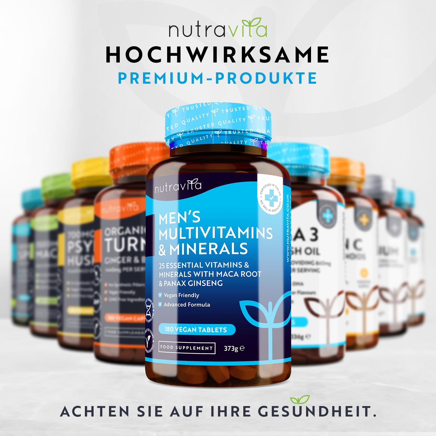 Multivitamine & Mineralien für Männer 180 Tabletten