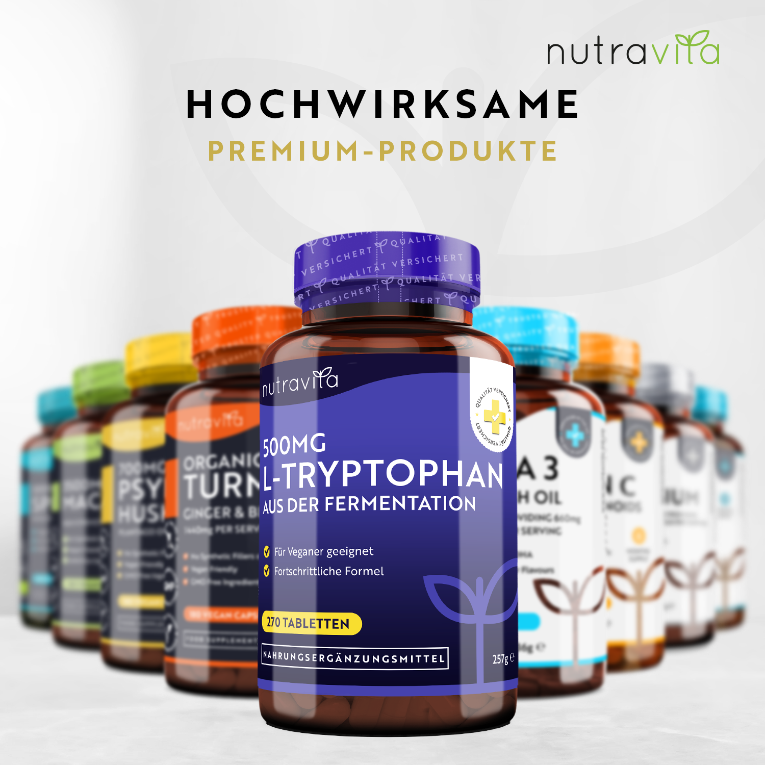 L-Tryptophan 500mg 270 Tabletten
