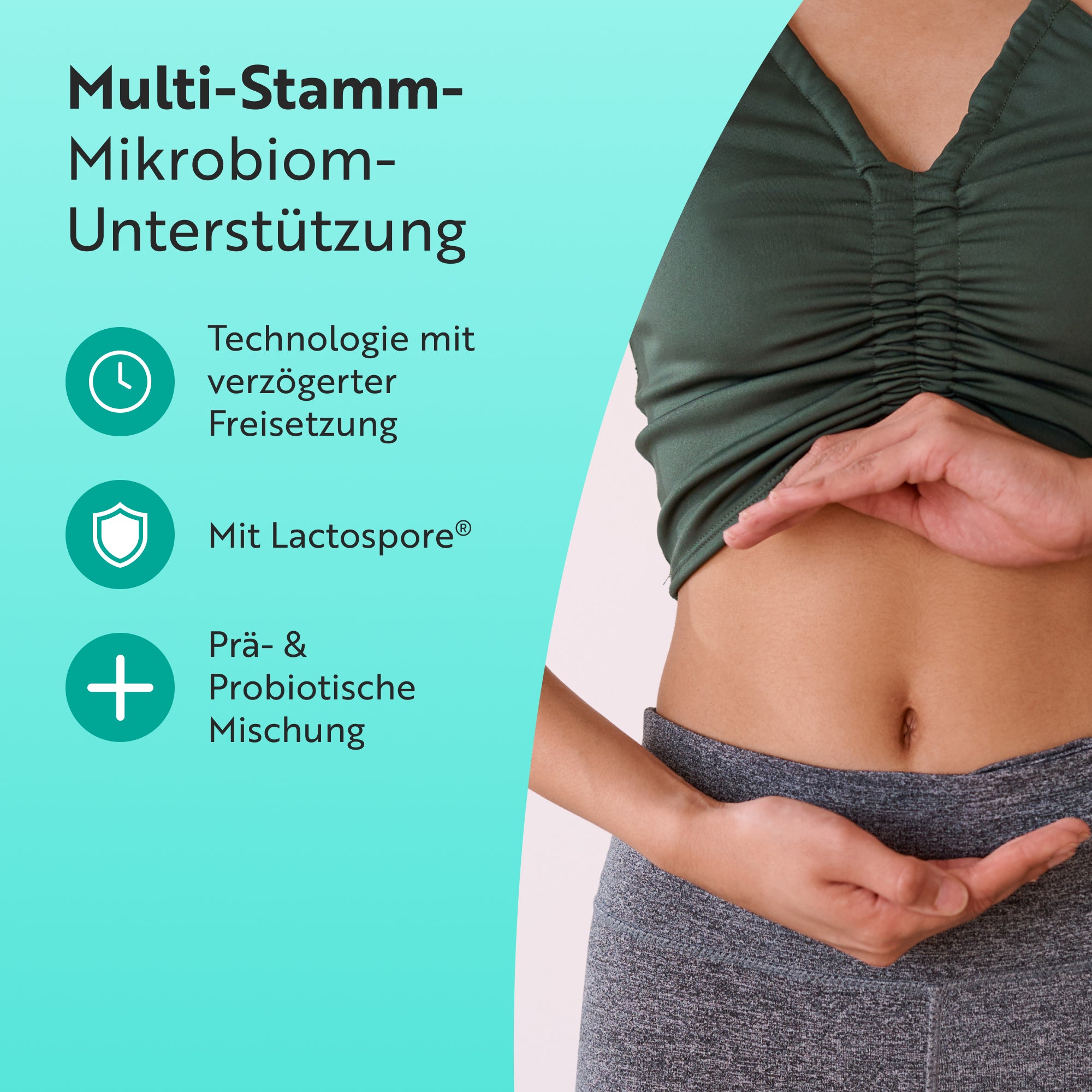 Probiotischer Komplex – 60 Milliarden KBE – 60 vegane Kapseln mit magensaftresistenter Freisetzung