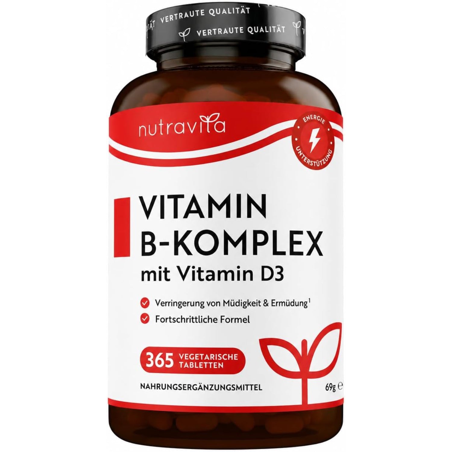 Super B Vitamin Komplex mit Vitamin C 365 Tabletten