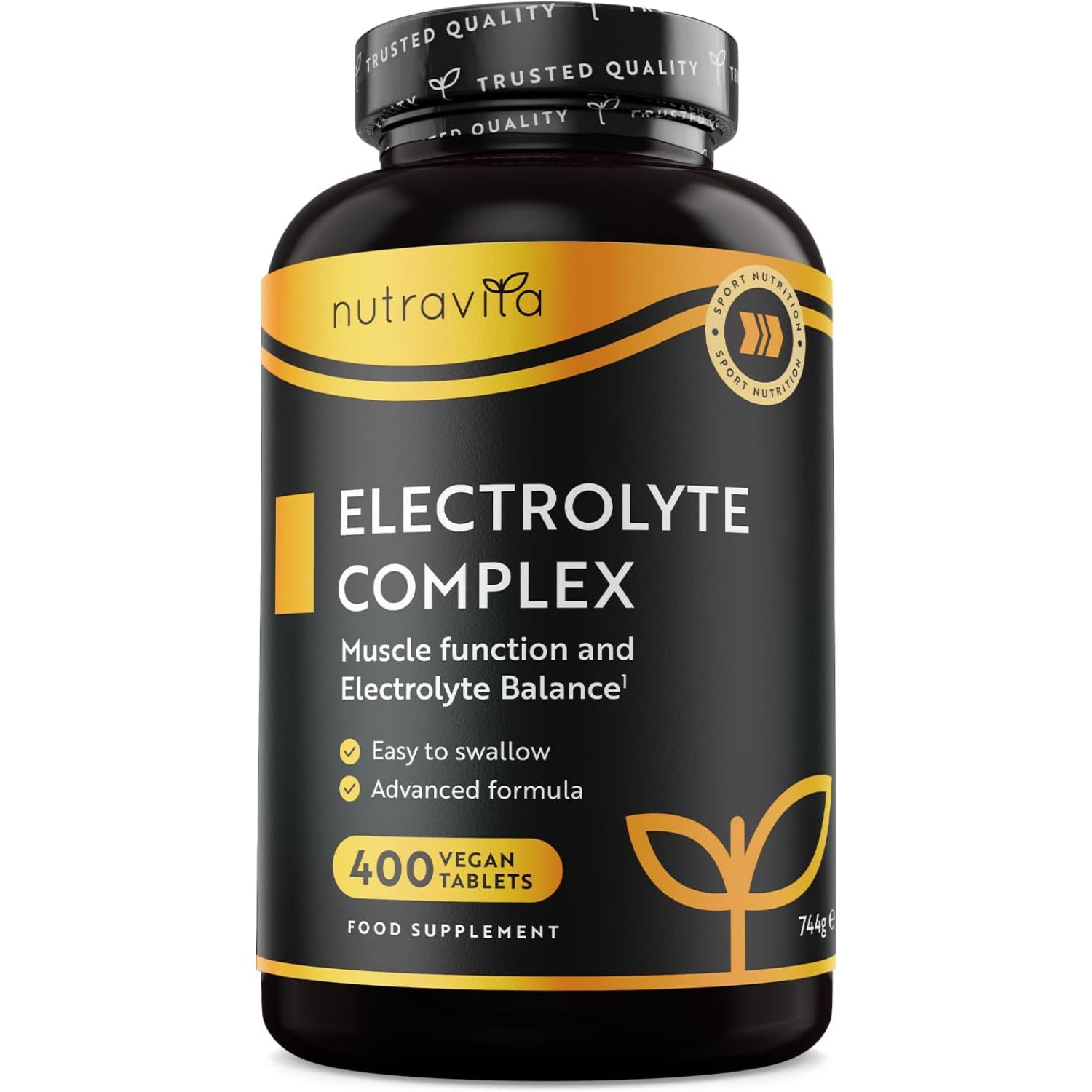 Elektrolyte Komplex mit Magnesium Kalium Hochdosiert Kalzium Natrium & Chlorid - 400 Tabletten