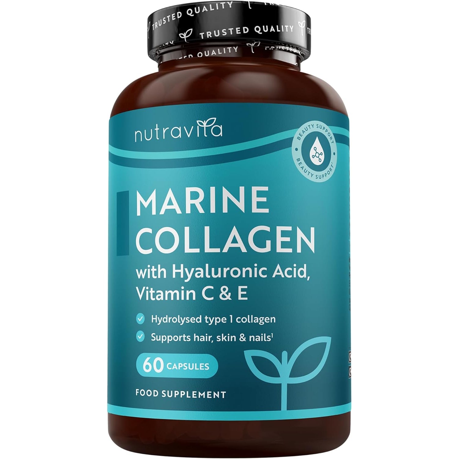 Marine Collagen 1000 mg - 60 Kollagen Kapseln