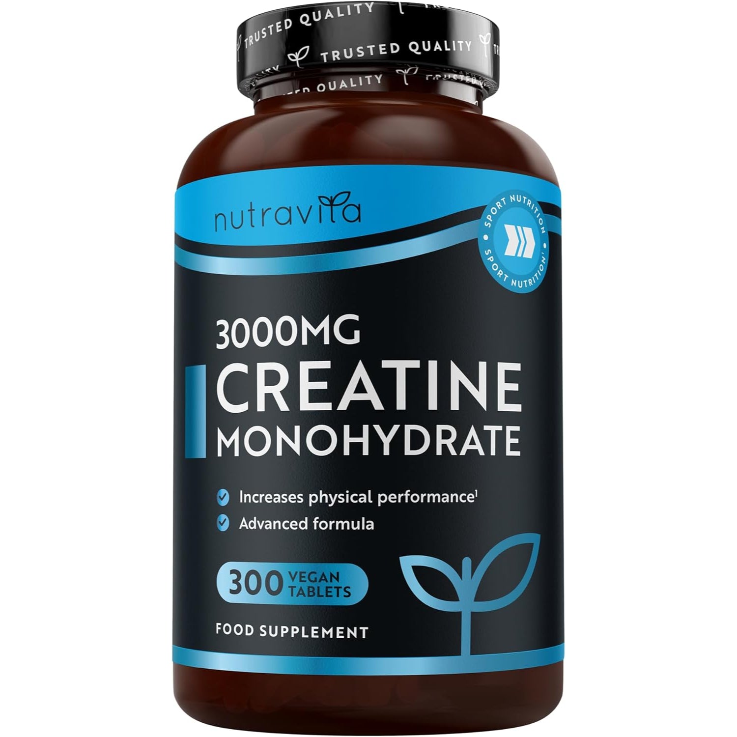 Creatin Monohydrat 3000mg - 300 Kreatin Tabletten