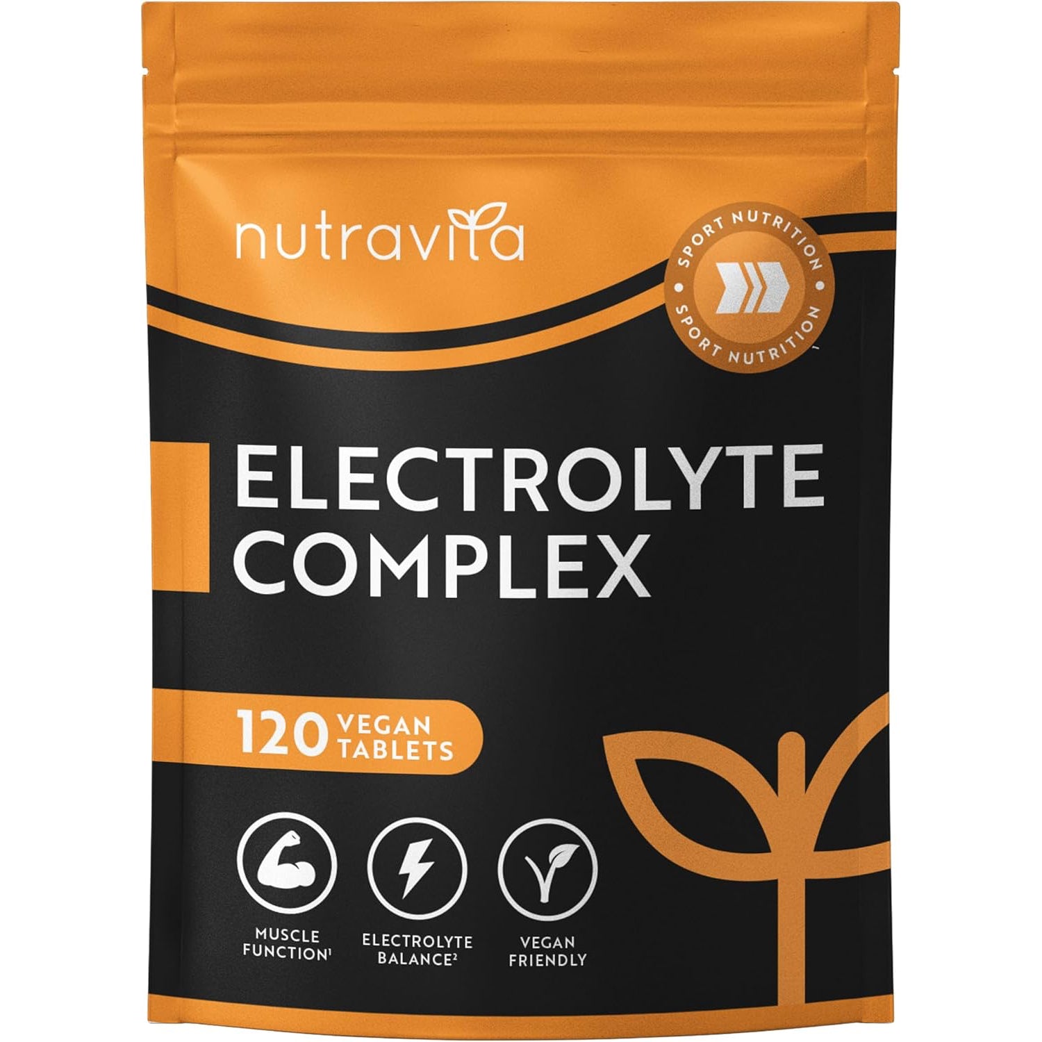 Elektrolyte Komplex mit Magnesium Kalium Hochdosiert Kalzium Natrium & Chlorid - 120 Elektrolyte Tabletten