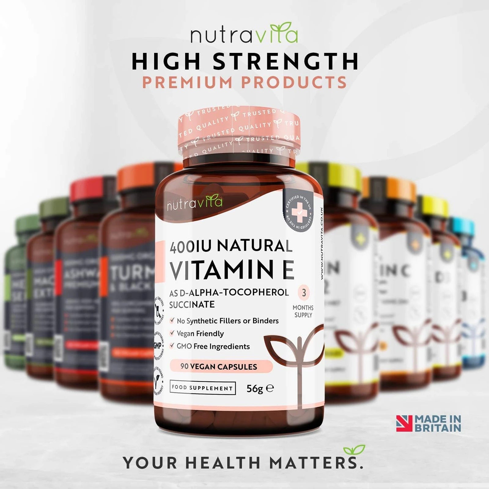 Vitamin E 400IU D-Alpha Tocopherol