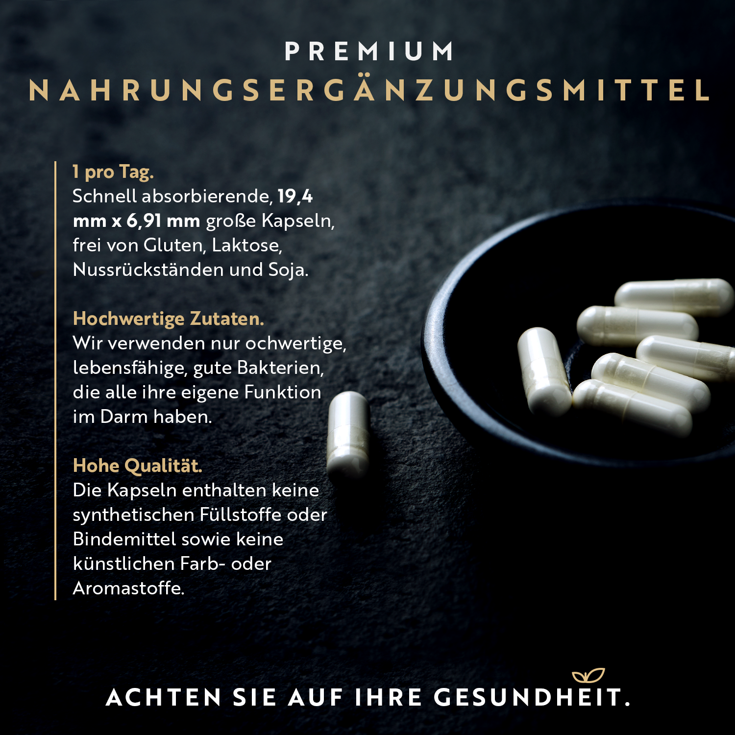 Premium Bio-Kulturen-Komplex für Frauen 120 Kapseln