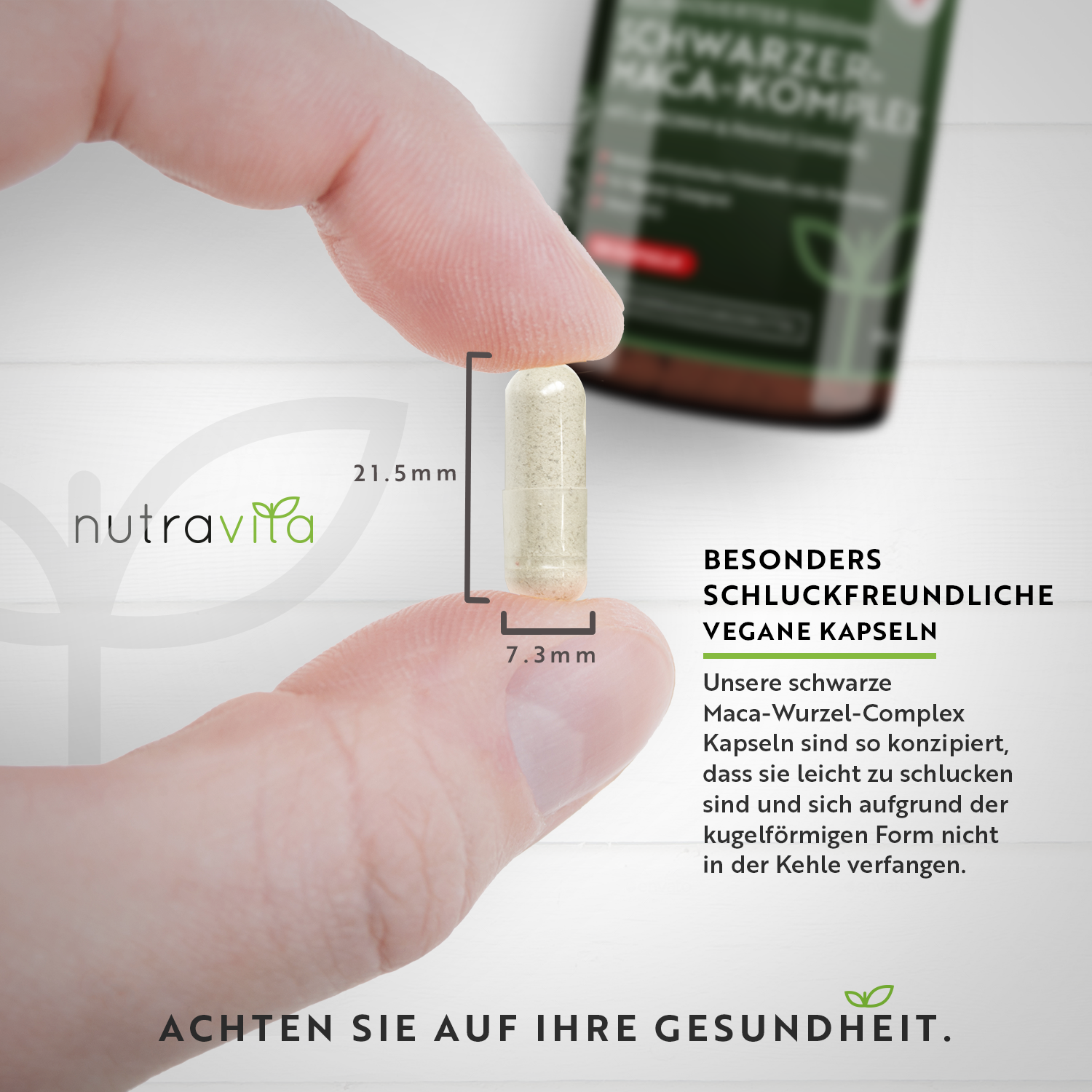 Schwarzer Maca-Komplex 5000mg 180 Kapseln