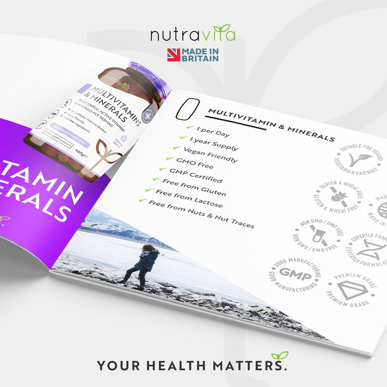 Multivitamine - 26 wichtige Inhaltsstoffe 365 Tabletten